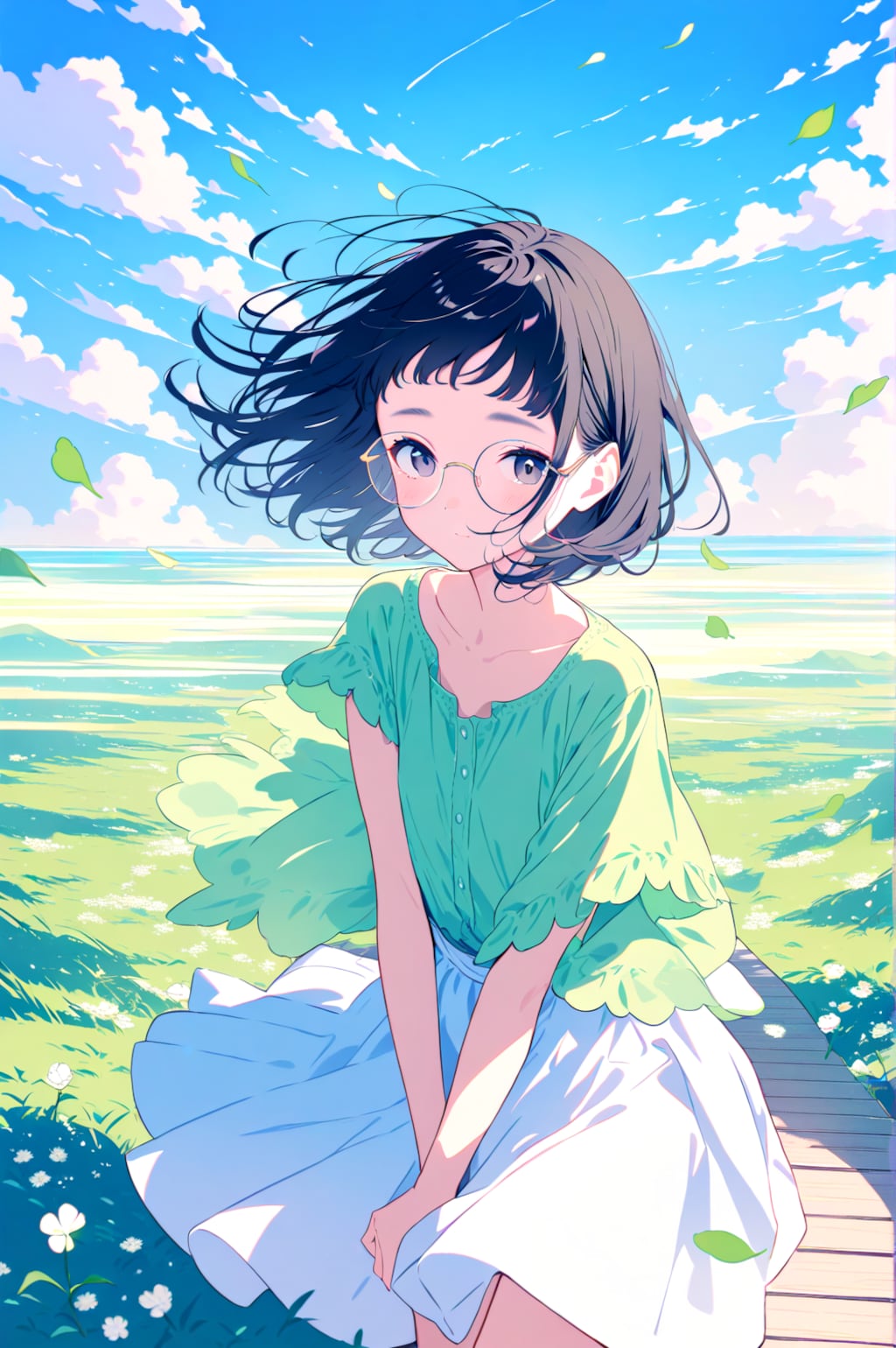 皐月の風に吹かれて