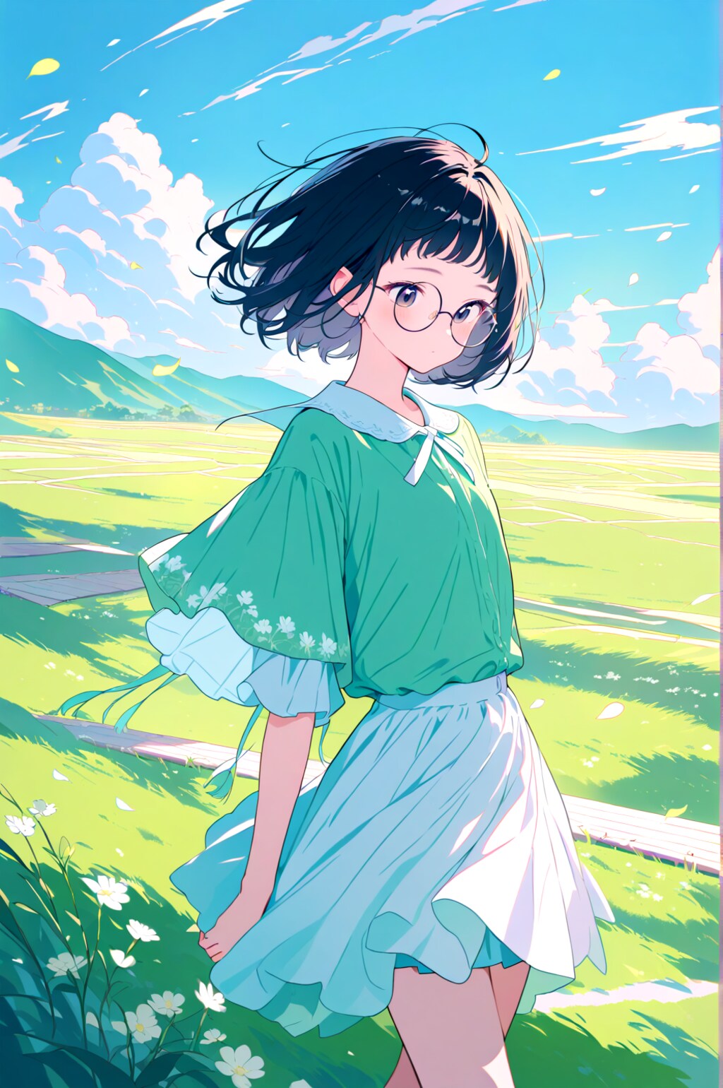 皐月の風に吹かれて