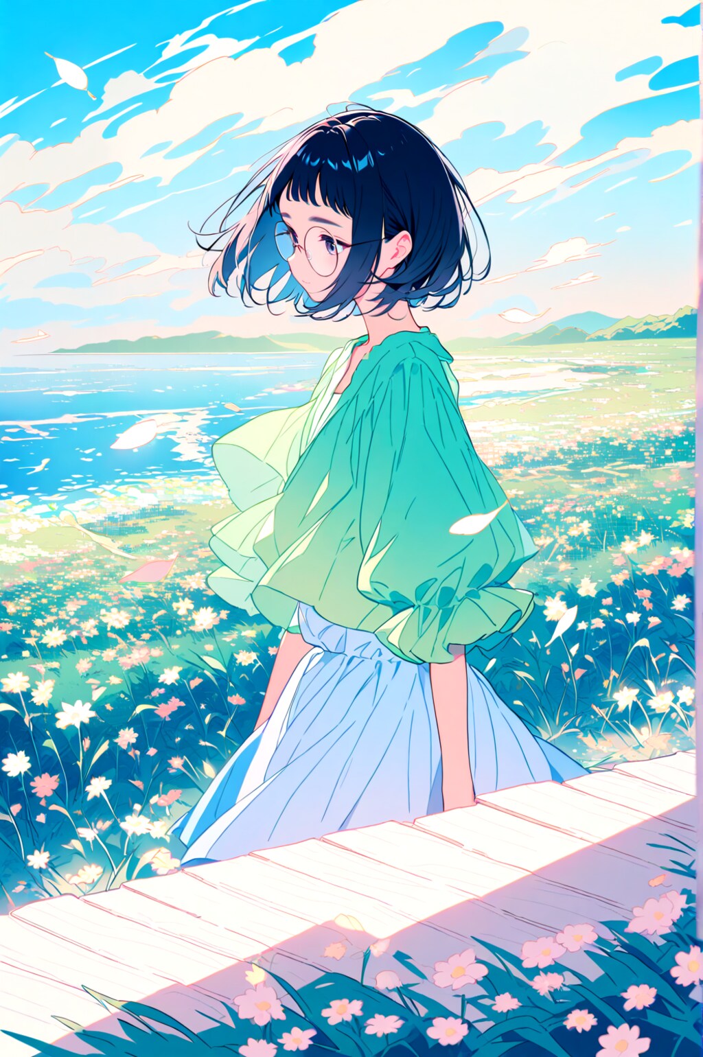 皐月の風に吹かれて