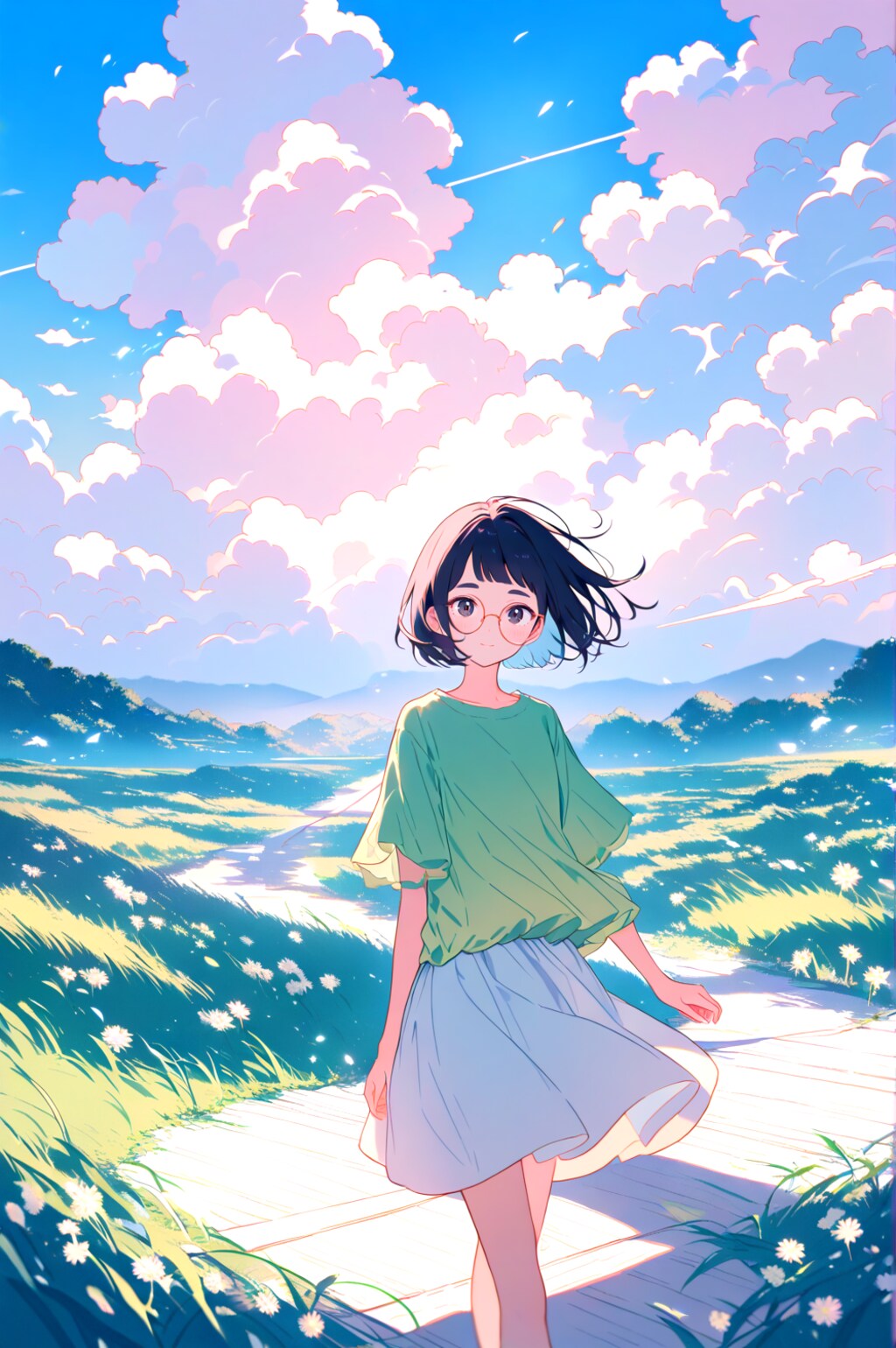 皐月の風に吹かれて