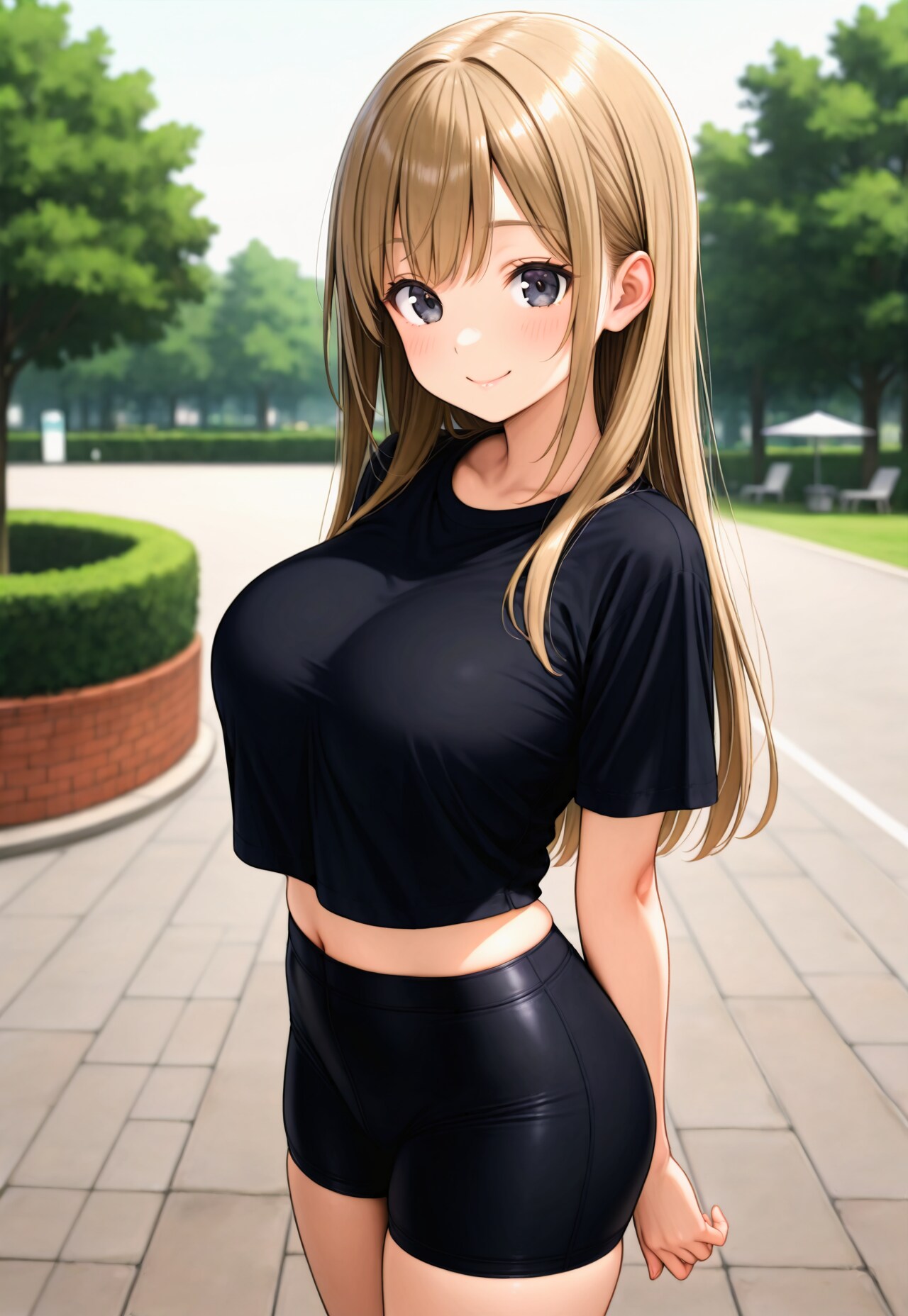 1833（黒いTシャツ） | の人気AIイラスト・グラビア