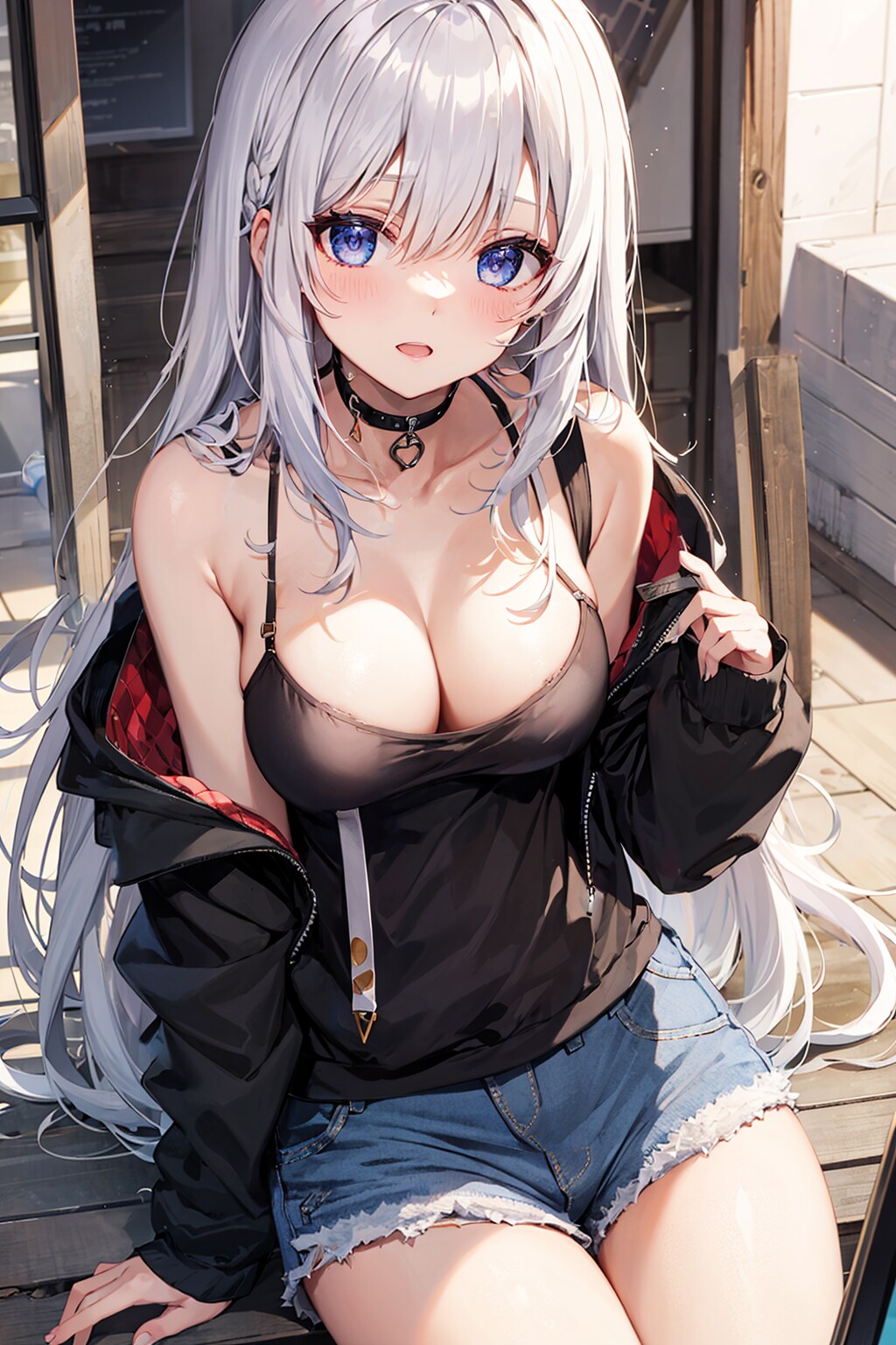 銀髪ちゃん