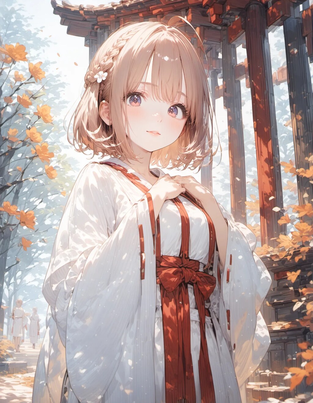 Miko's Autumn Greeting