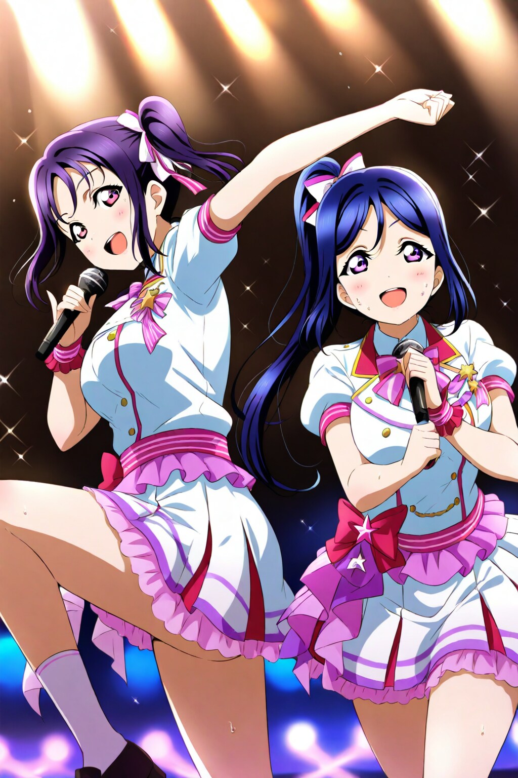 果南と聖良のラブライブ🎵