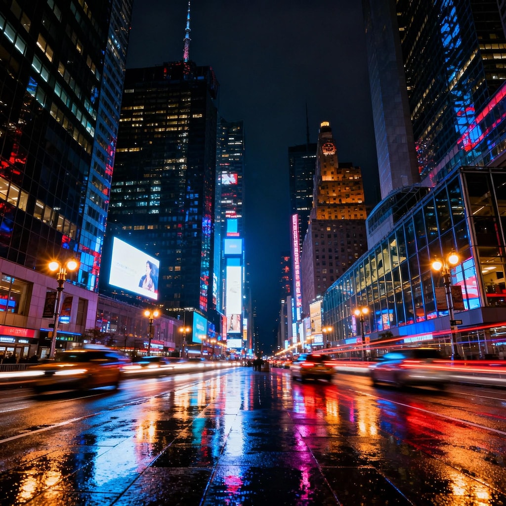 とても煌びやかな街🌇