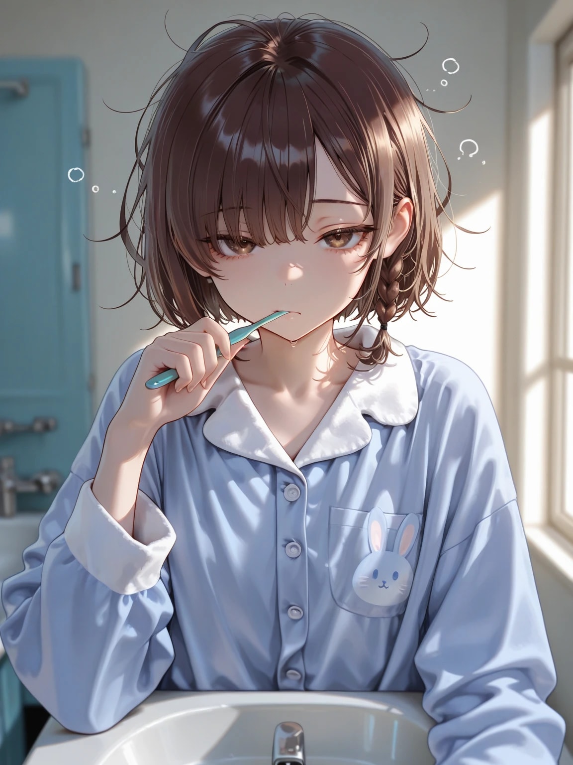 9/1　おはようございま…シャカシャカ…🪥💤 | の人気AIイラスト・グラビア
