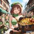 村の借金をお宝で返済するシーフさん 3枚目