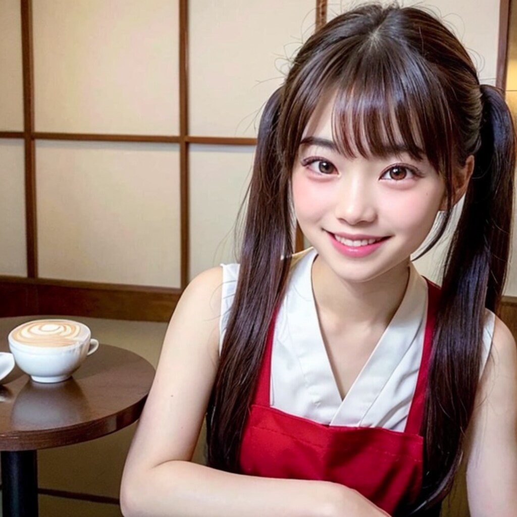 おモーニングおコーヒーお持ちしましたー