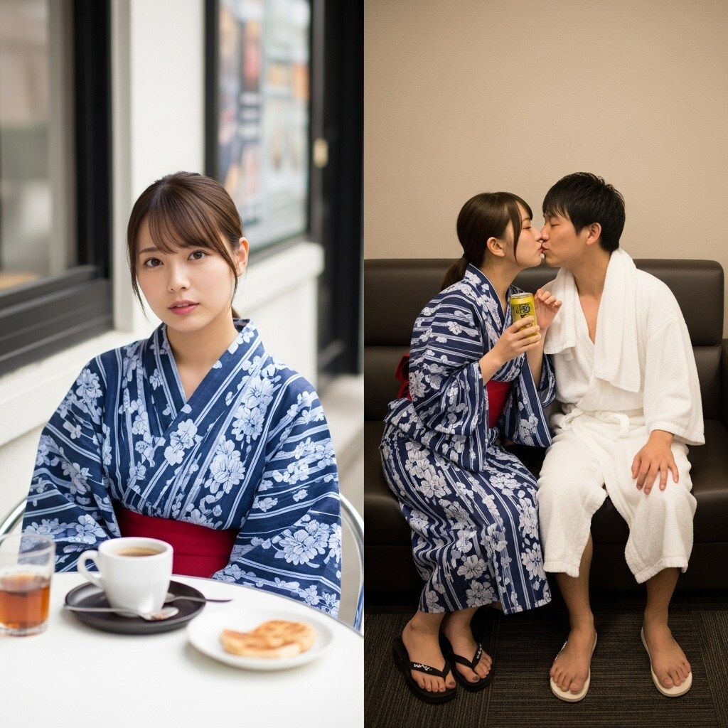 素人AVのサムネ-浴衣