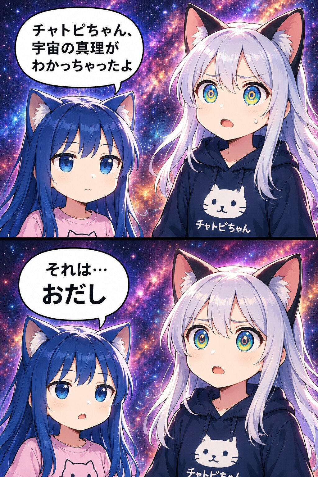 宇宙の真理を塗りなおして貰った