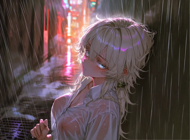 雨と乳首