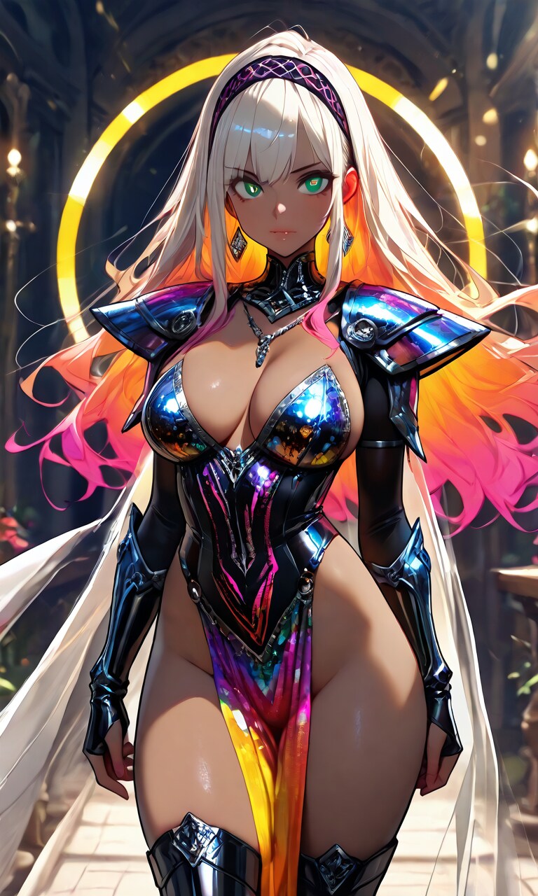 褐色ギャル女戦士