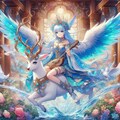 Concerto by the Blue saint lady of Light Wings and the Holy deer. 2枚目