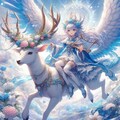 Concerto by the Blue saint lady of Light Wings and the Holy deer. 5枚目