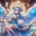 Concerto by the Blue saint lady of Light Wings and the Holy deer. 8枚目