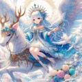 Concerto by the Blue saint lady of Light Wings and the Holy deer. 9枚目