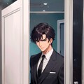 ドアと黒髪短髪男性★その1（12枚） 4枚目