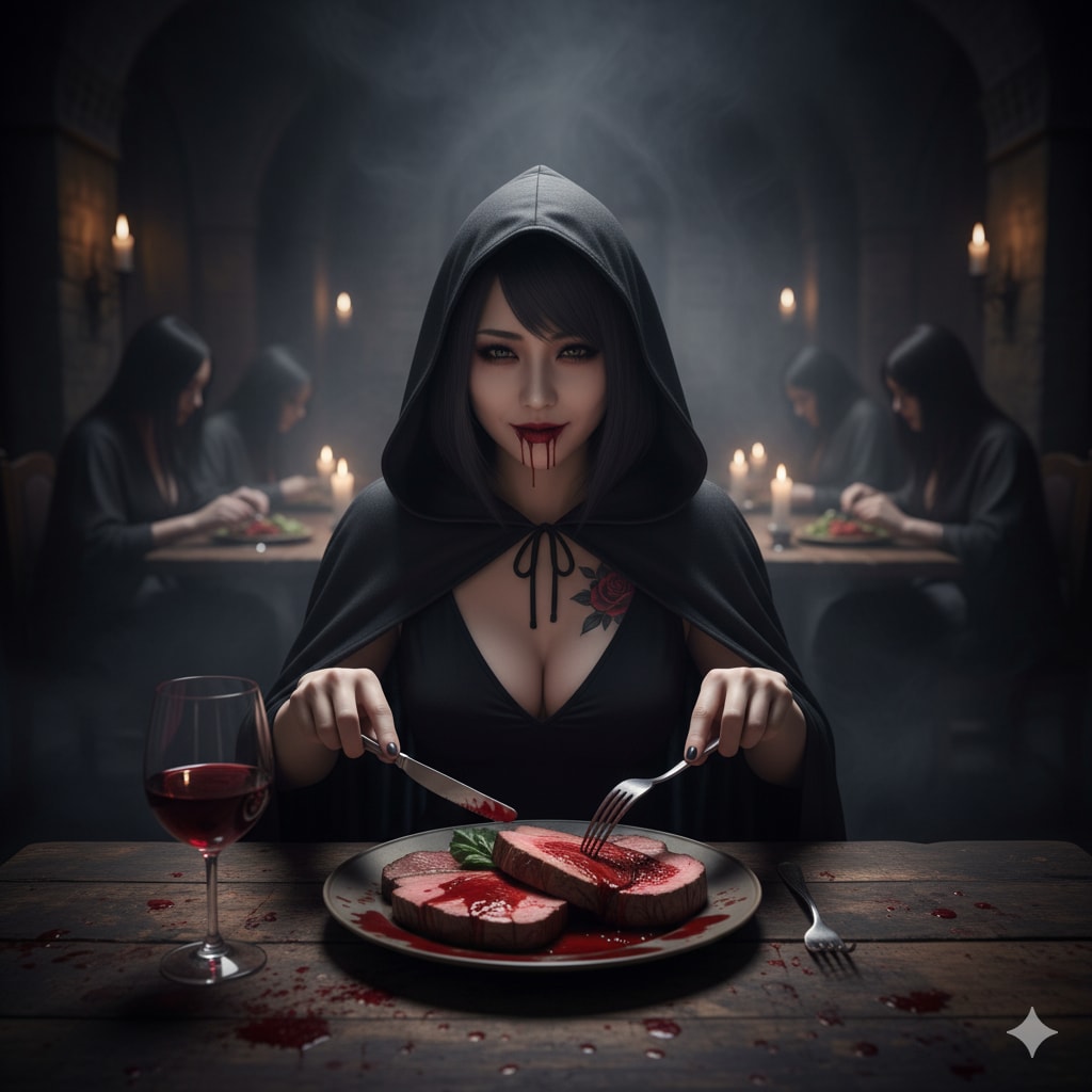 悪魔に取り憑かれた女