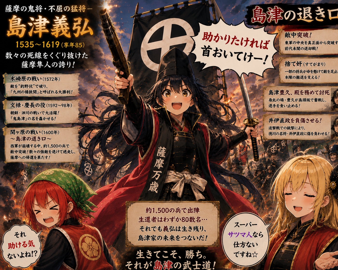 8月30日は島津義弘の命日 | の人気AIイラスト・グラビア