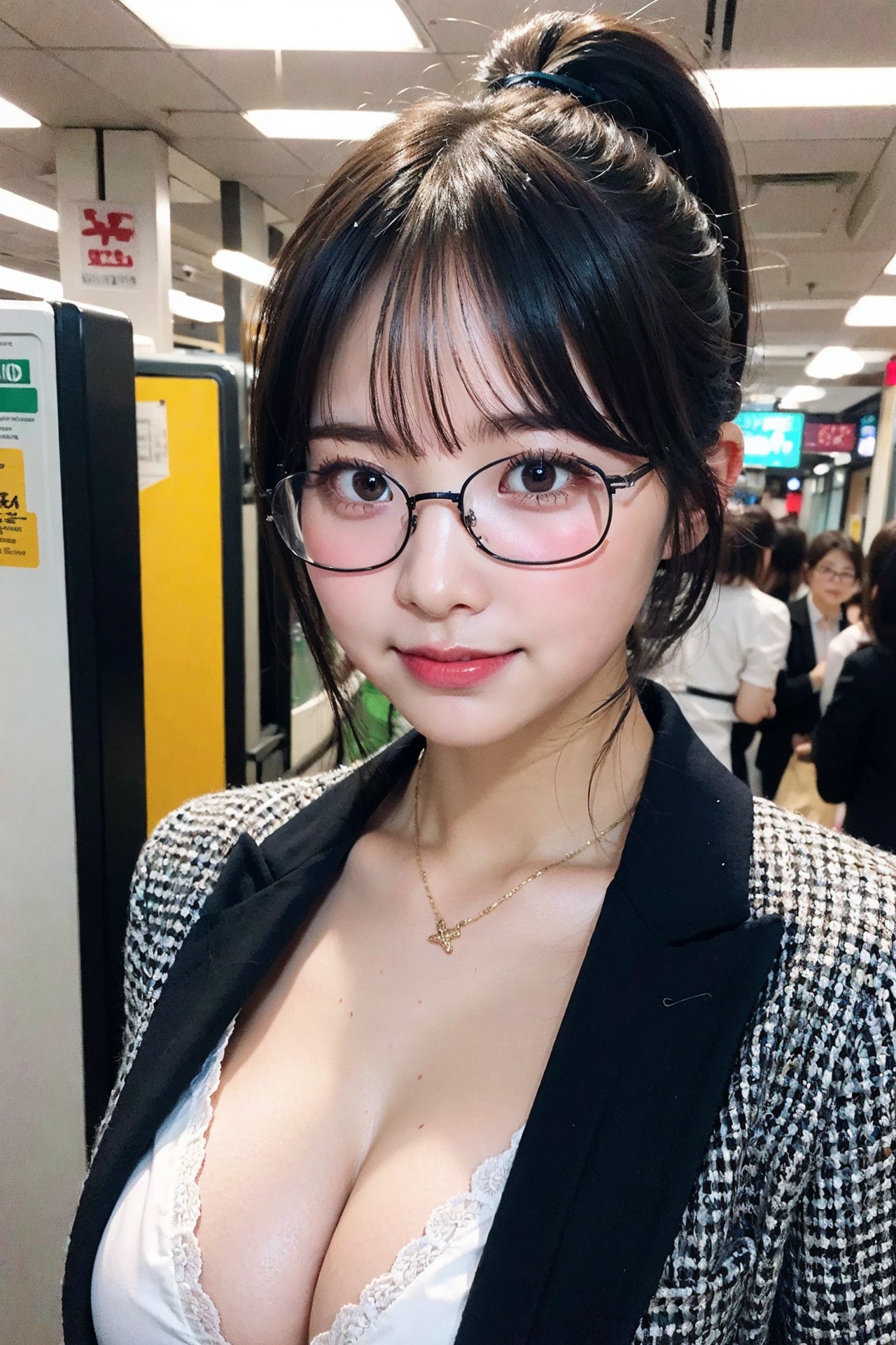 眼鏡OL