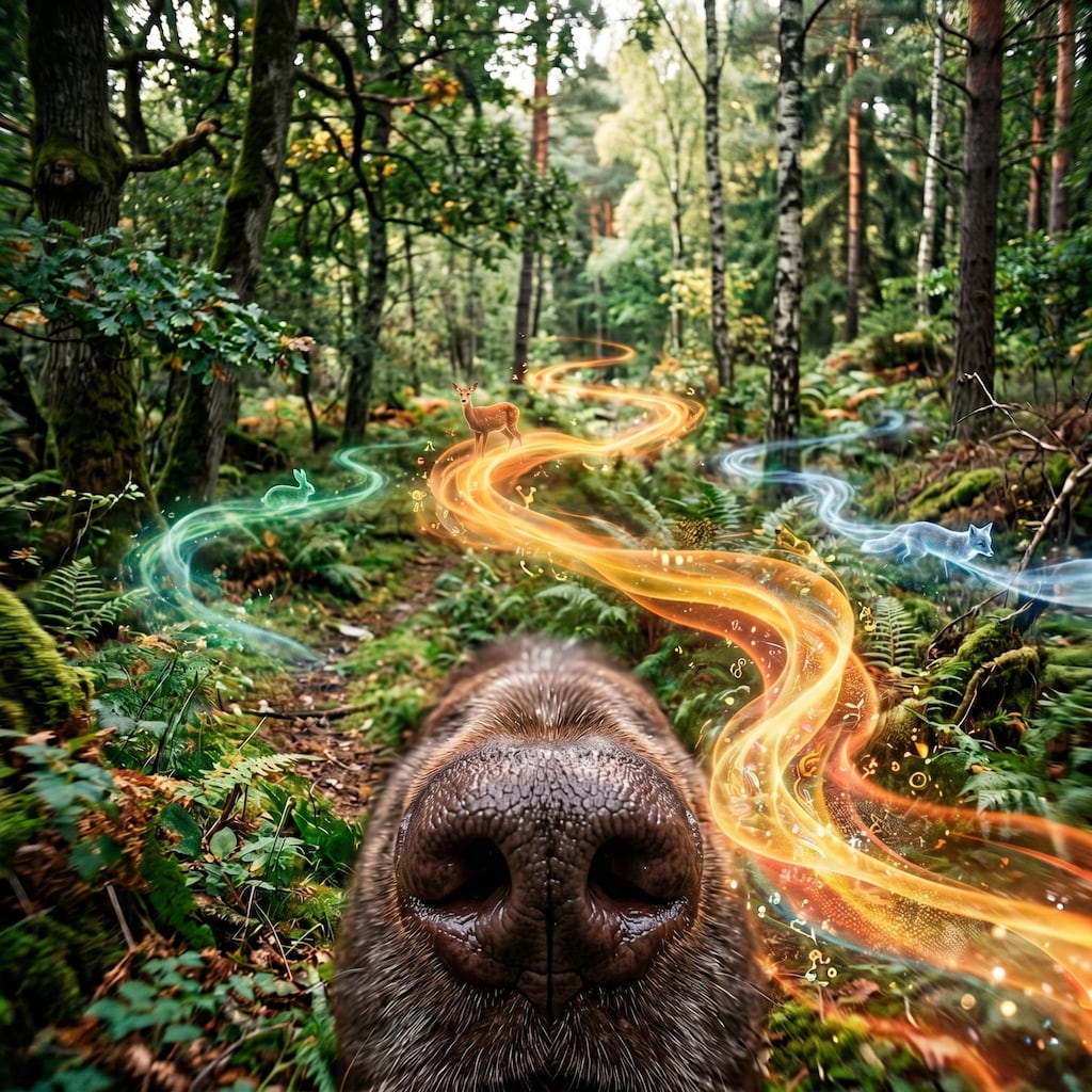 犬たちの匂いの世界