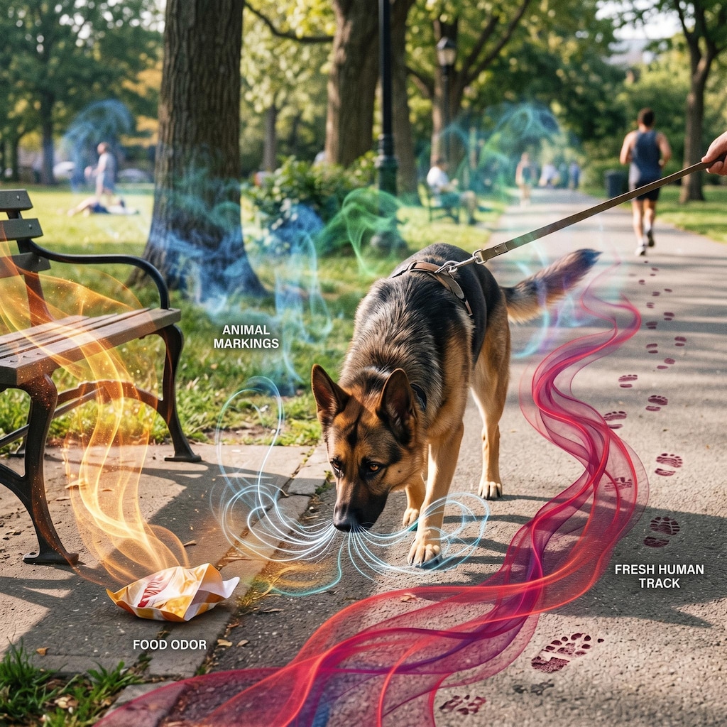 犬たちの匂いの世界