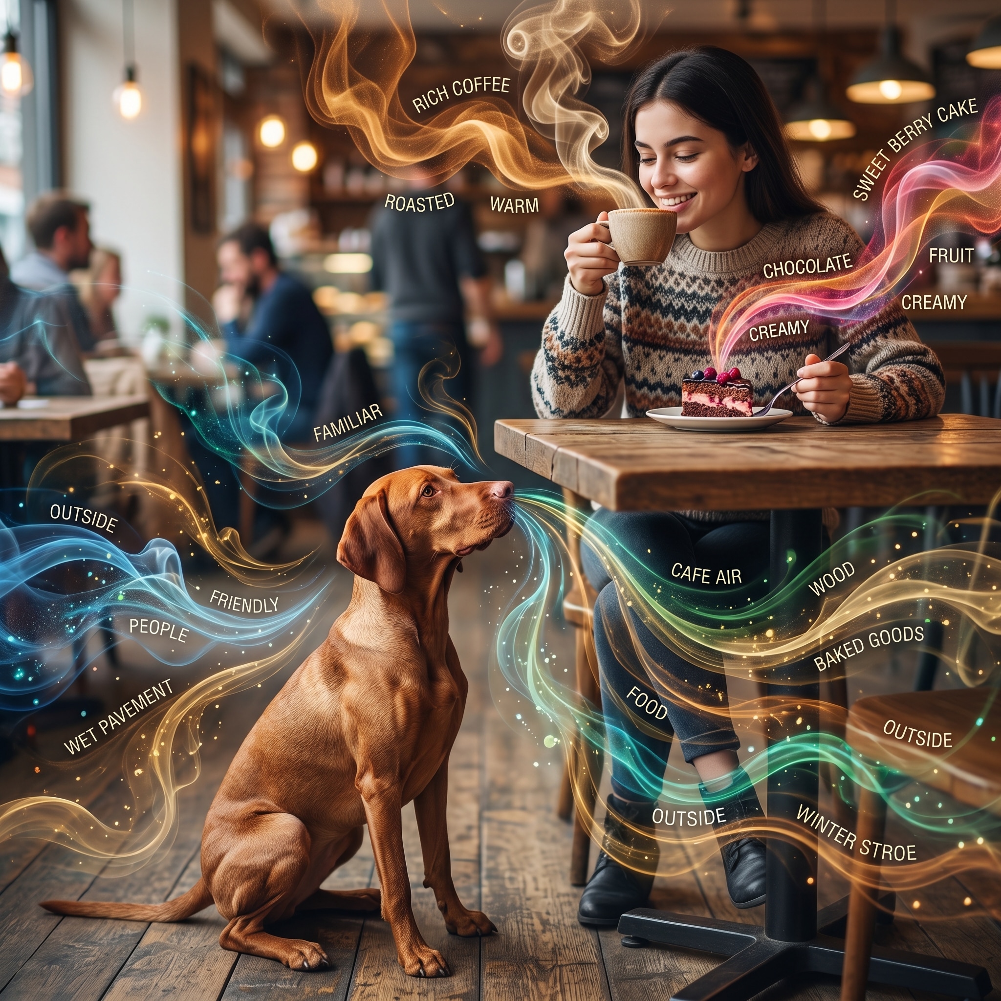 犬たちの匂いの世界 | の人気AIイラスト・グラビア