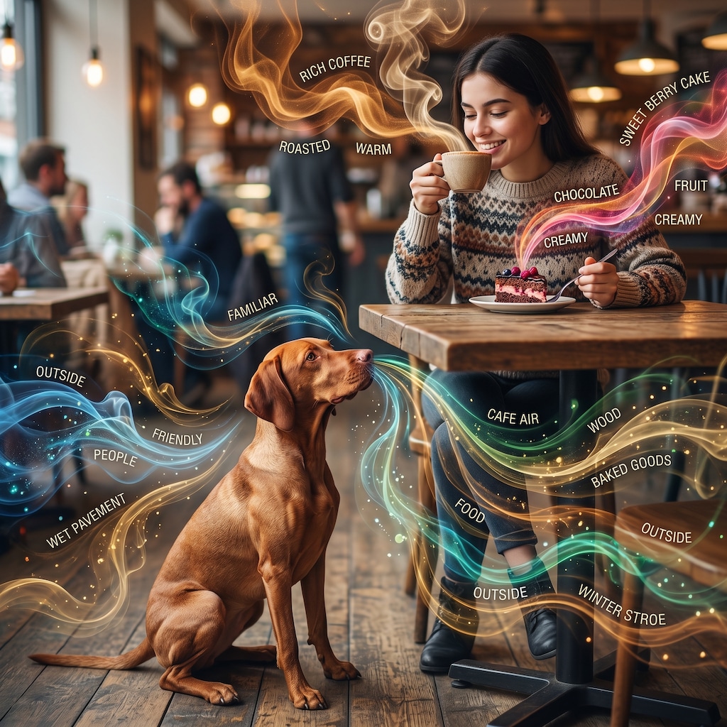 犬たちの匂いの世界