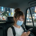 看護師　準夜勤終わりの帰り 2枚目