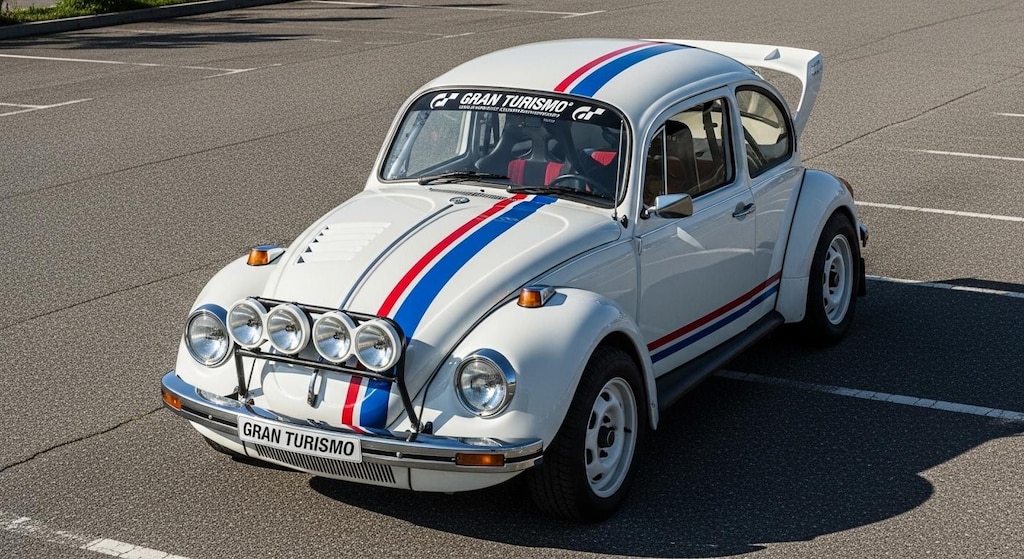 ワーゲンビートルラリーカー