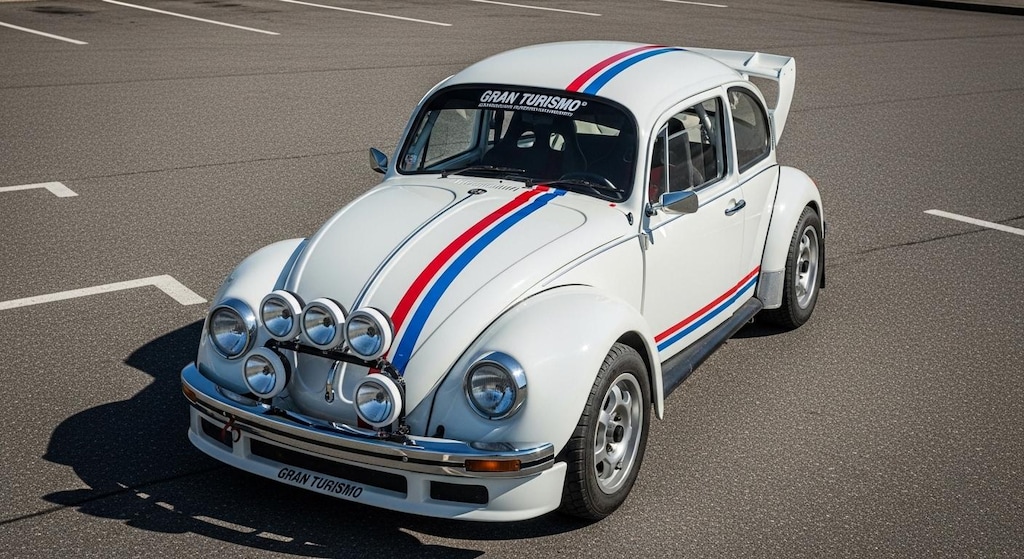 ワーゲンビートルラリーカー