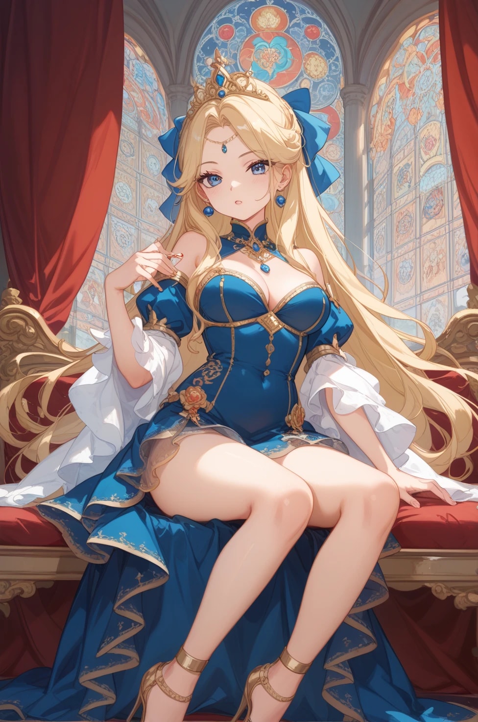 プリンセススタイル | の人気AIイラスト・グラビア