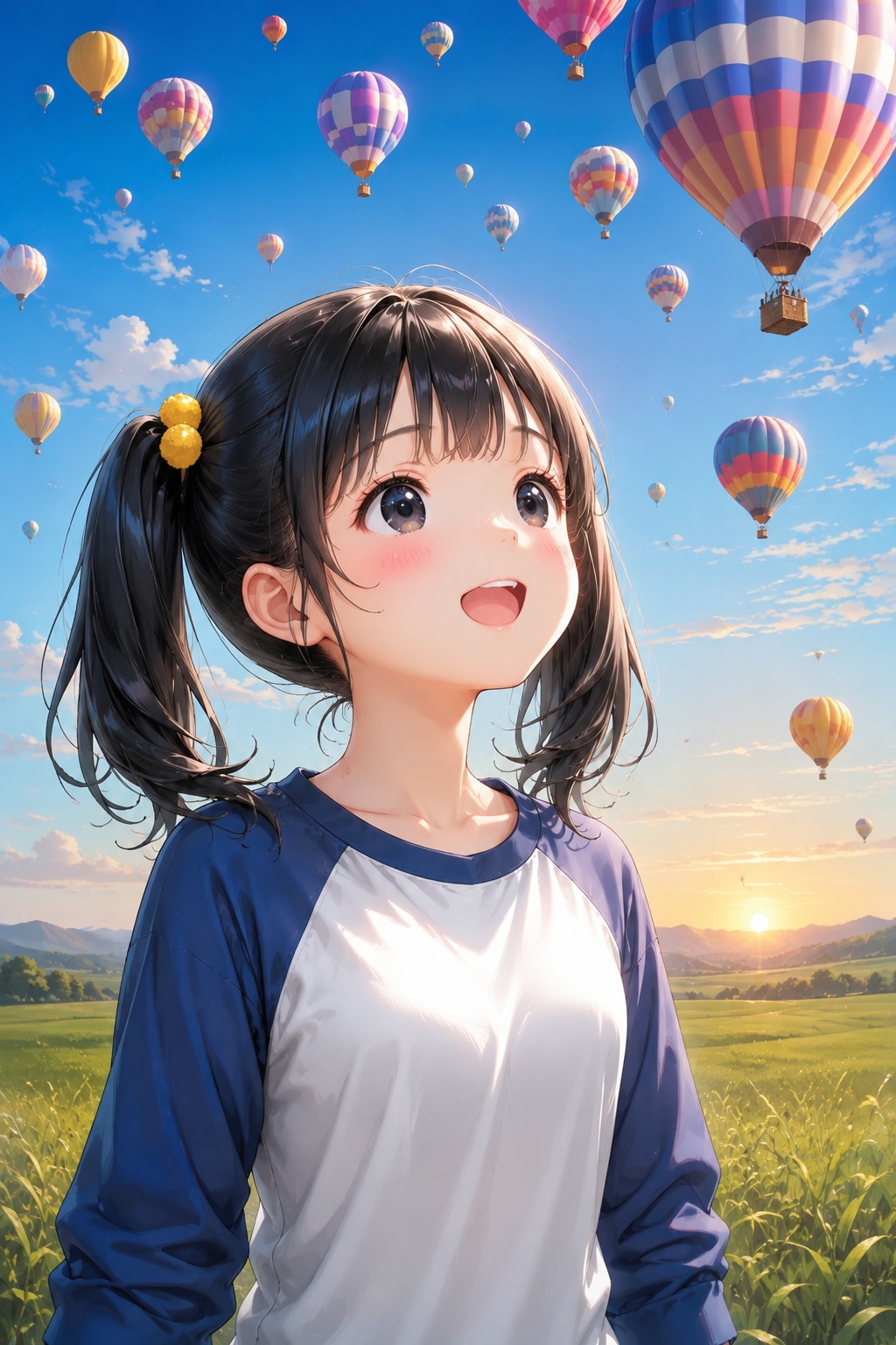今日は熱気球記念日。すご〜い♪