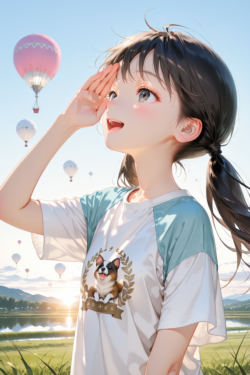 今日は熱気球記念日。すご〜い♪