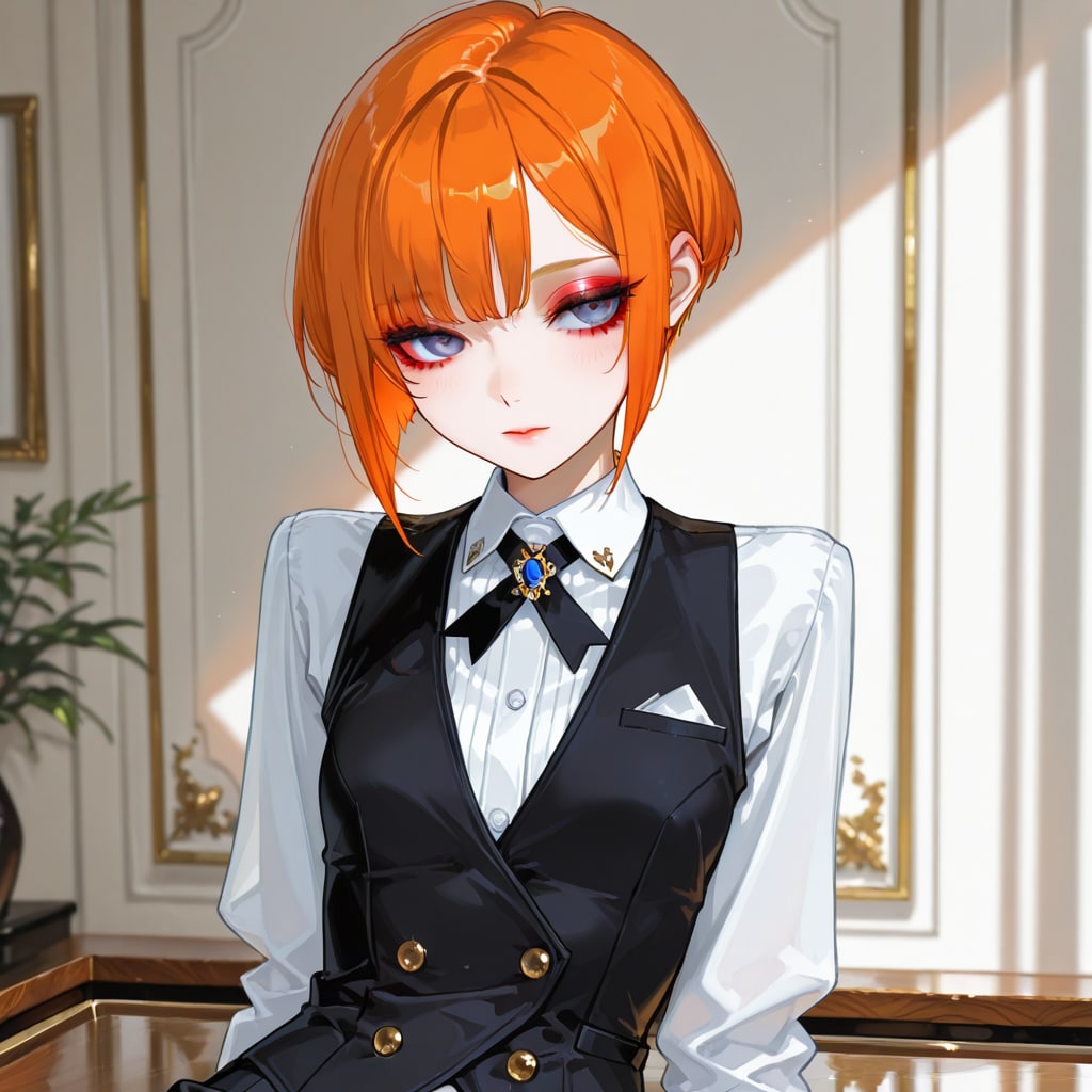 男装でも、素肌は可愛く