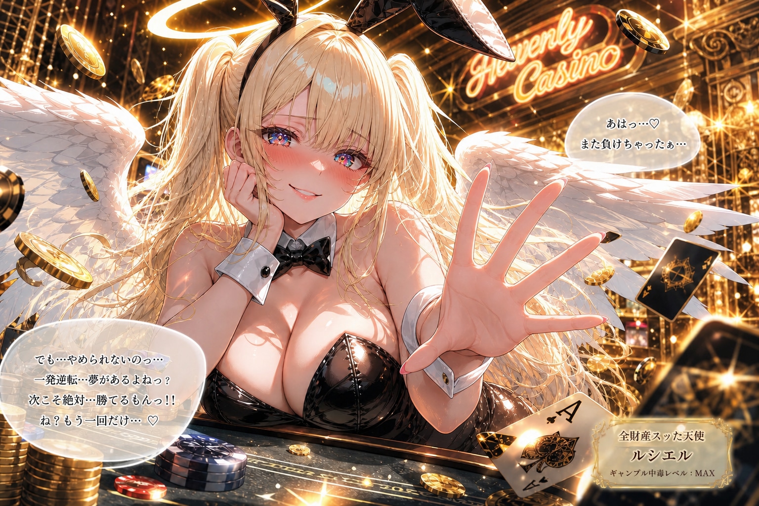 ギャンブルにハマった駄天使