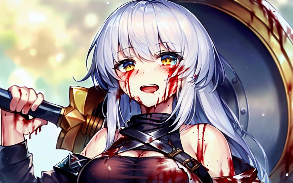 戦斧使いの少女