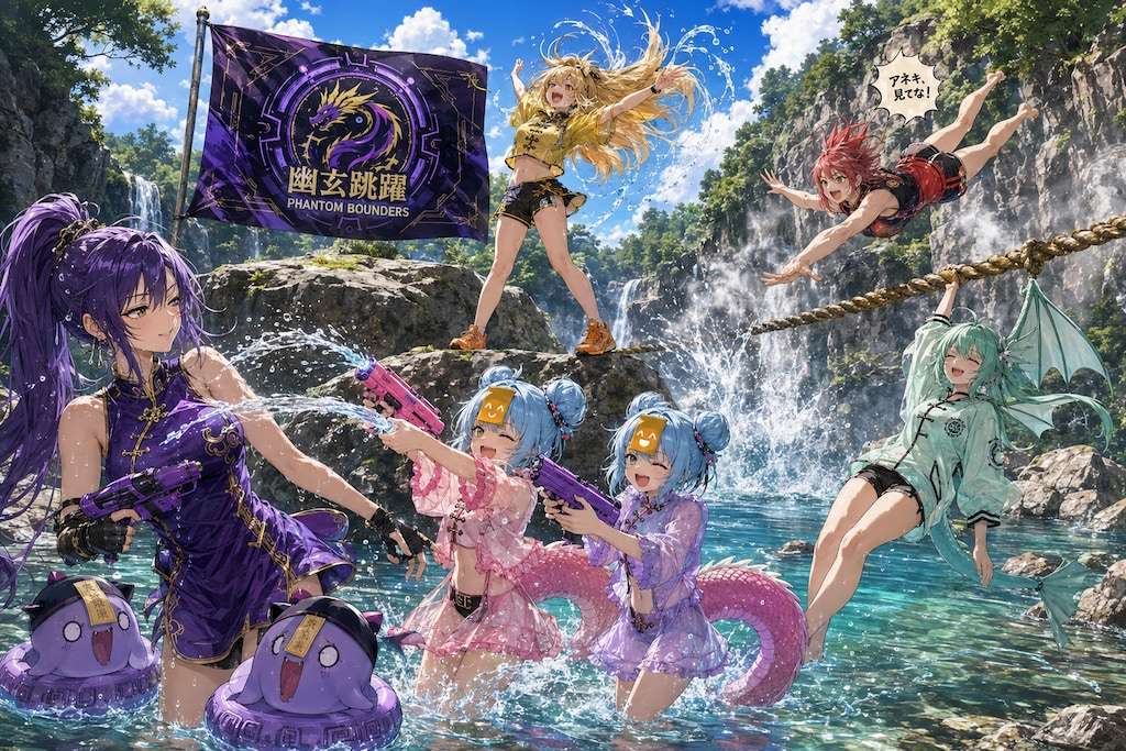 🏞️【プロ選手のオフタイム】川遊び