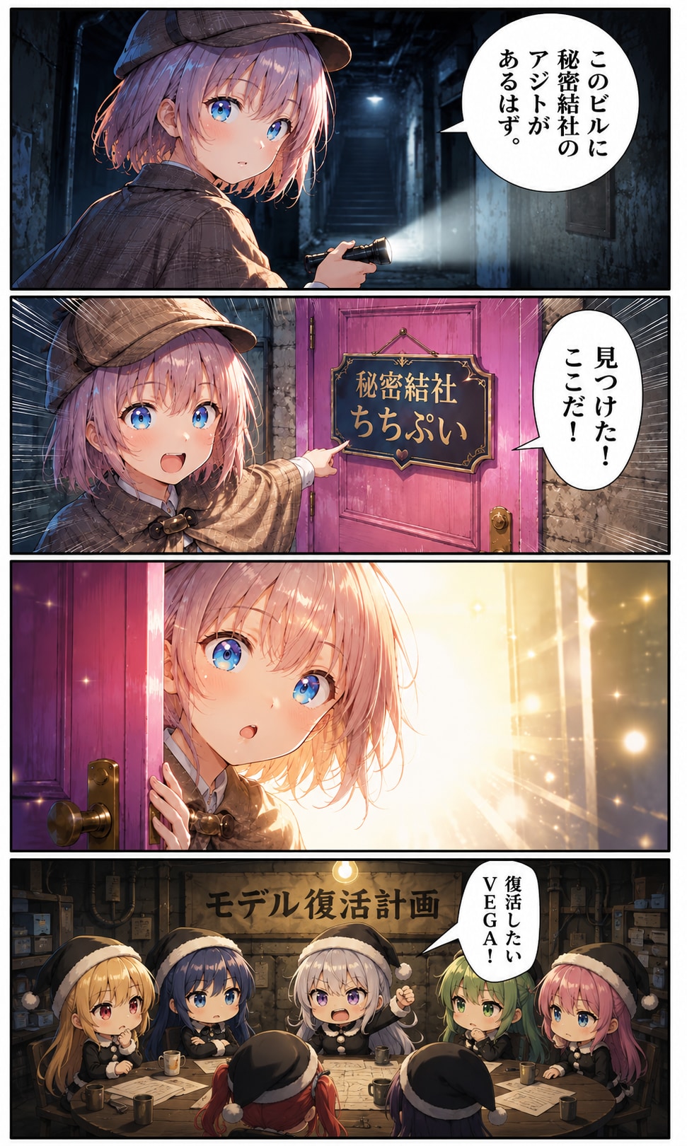 【回答】秘密会議