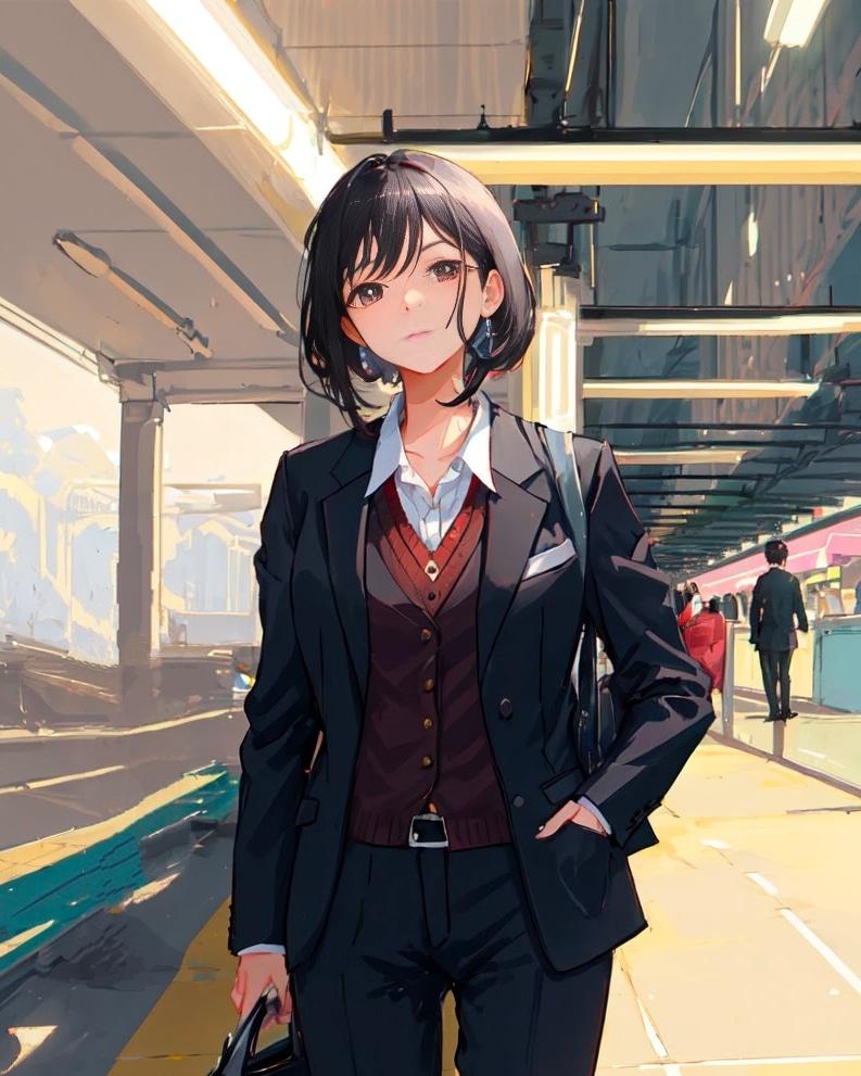 新人、ちゃんと付いてきなさいよねっ