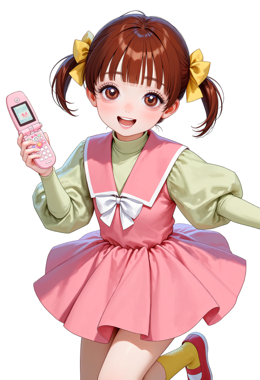 みほちゃんガラケー