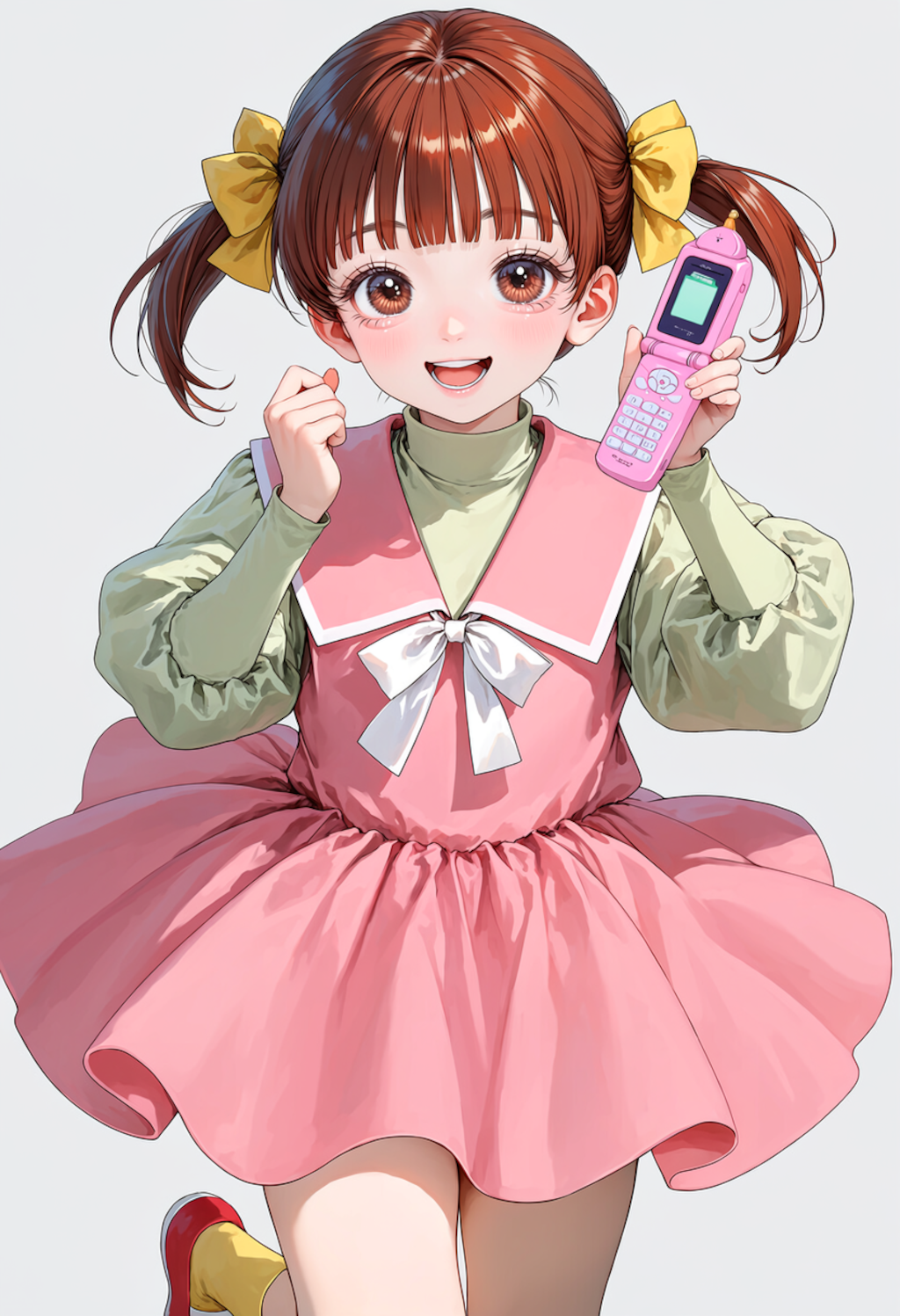 みほちゃんガラケー