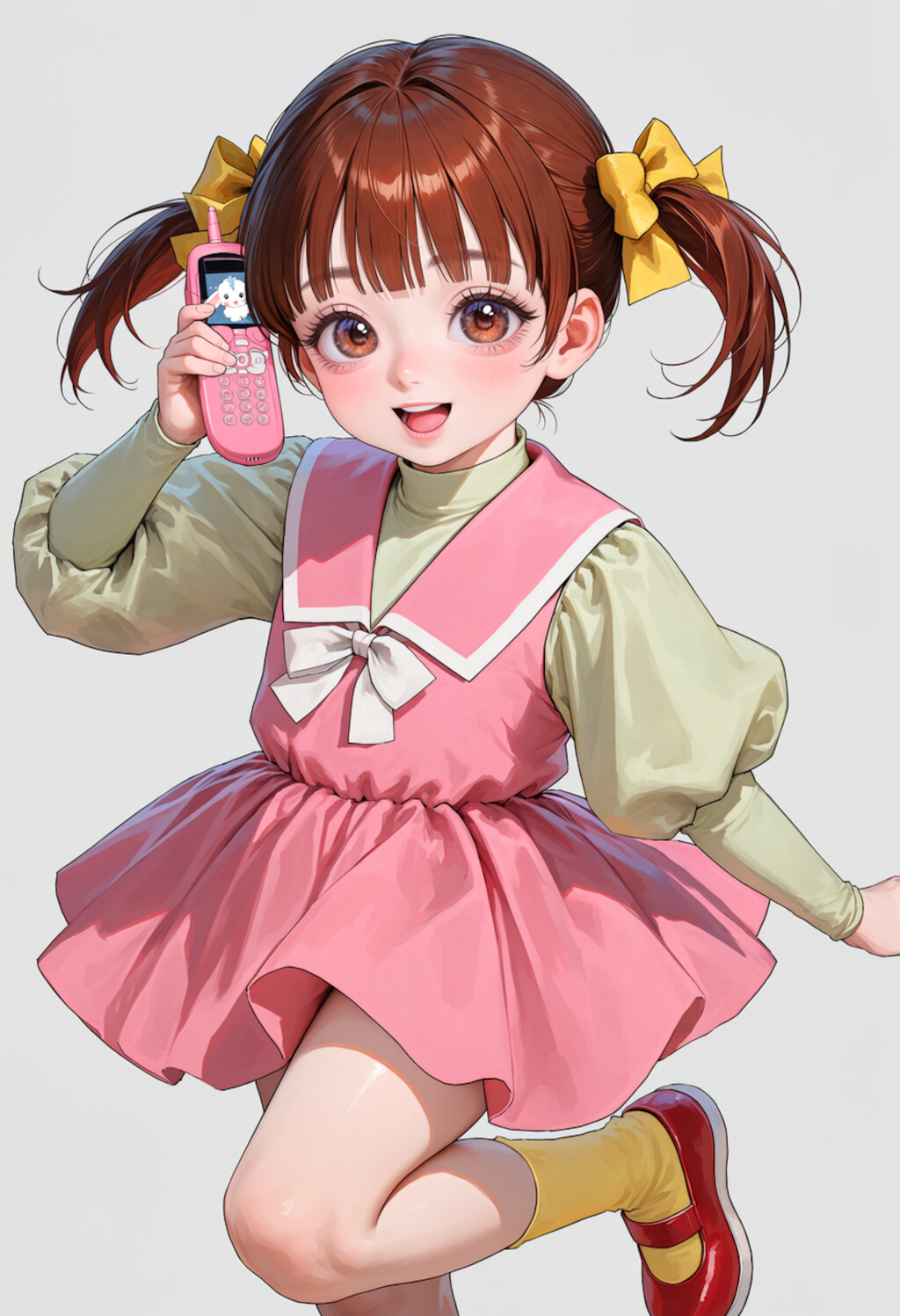 みほちゃんガラケー