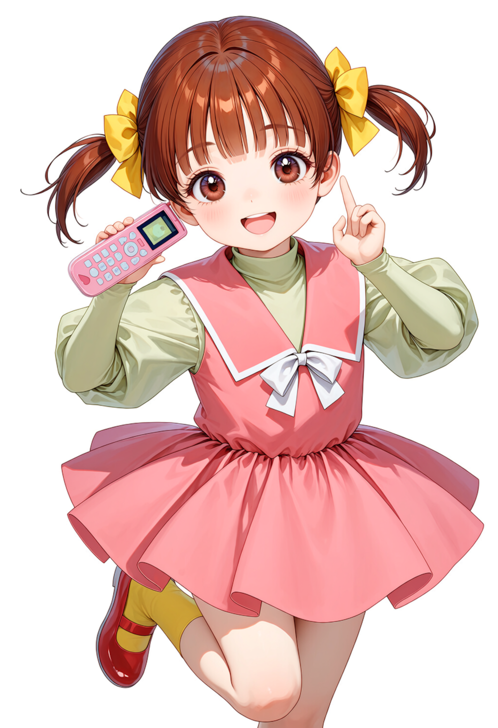 みほちゃんガラケー