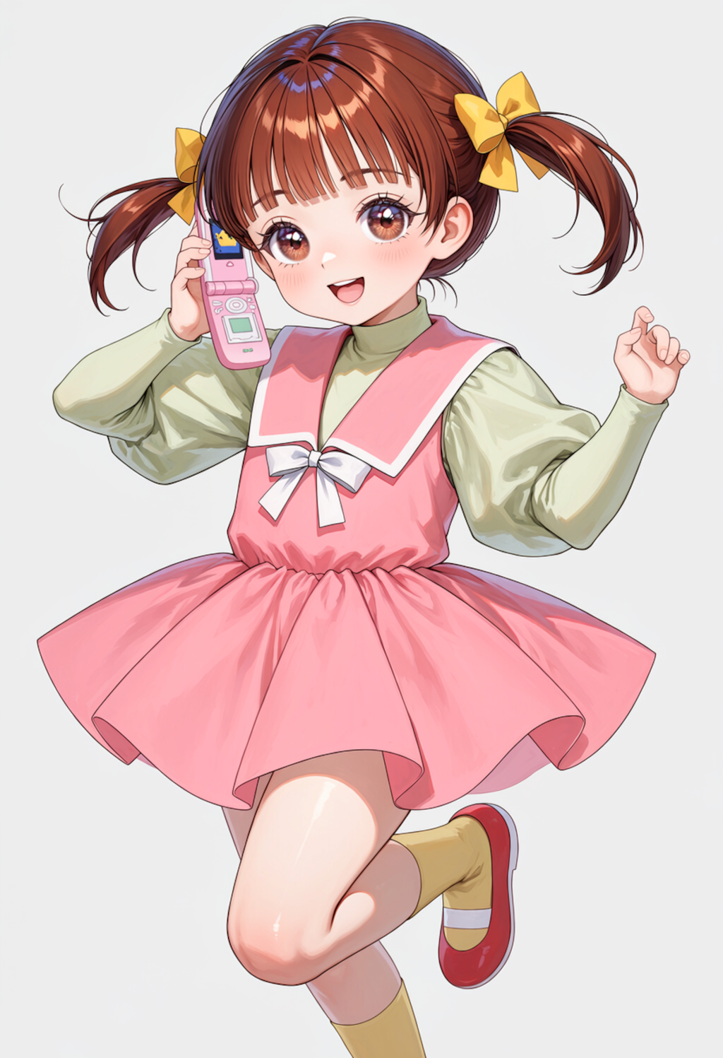 みほちゃんガラケー