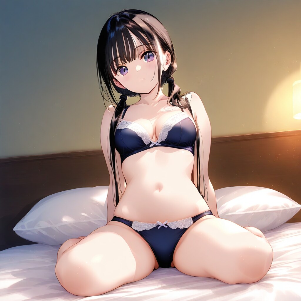 下着姿の凛ちゃん（１０）