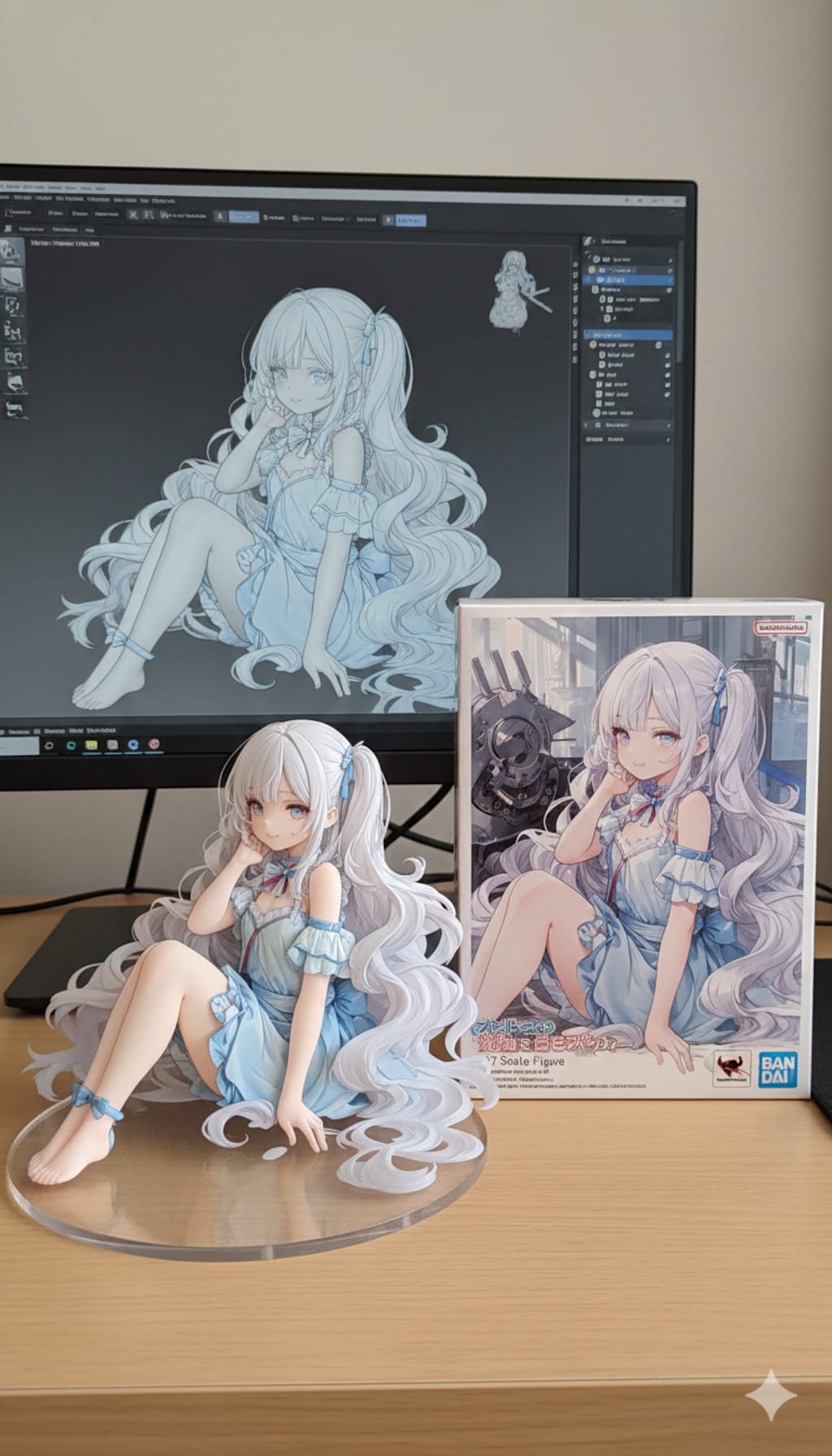 既出イラストのフィギュア化②