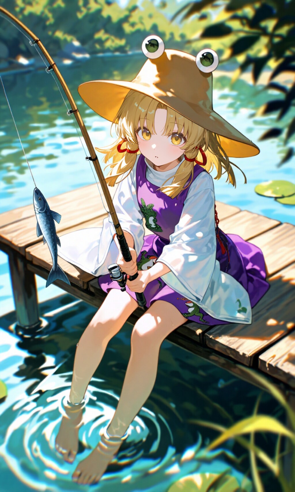 洩矢諏訪子(釣り2)