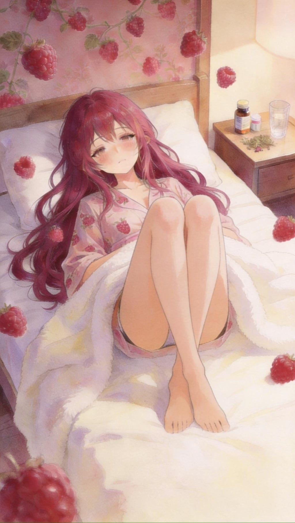 「んもぅ…見たなー💦」ラズベリーちゃん✨
