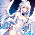 純白衣装の天使 3枚目